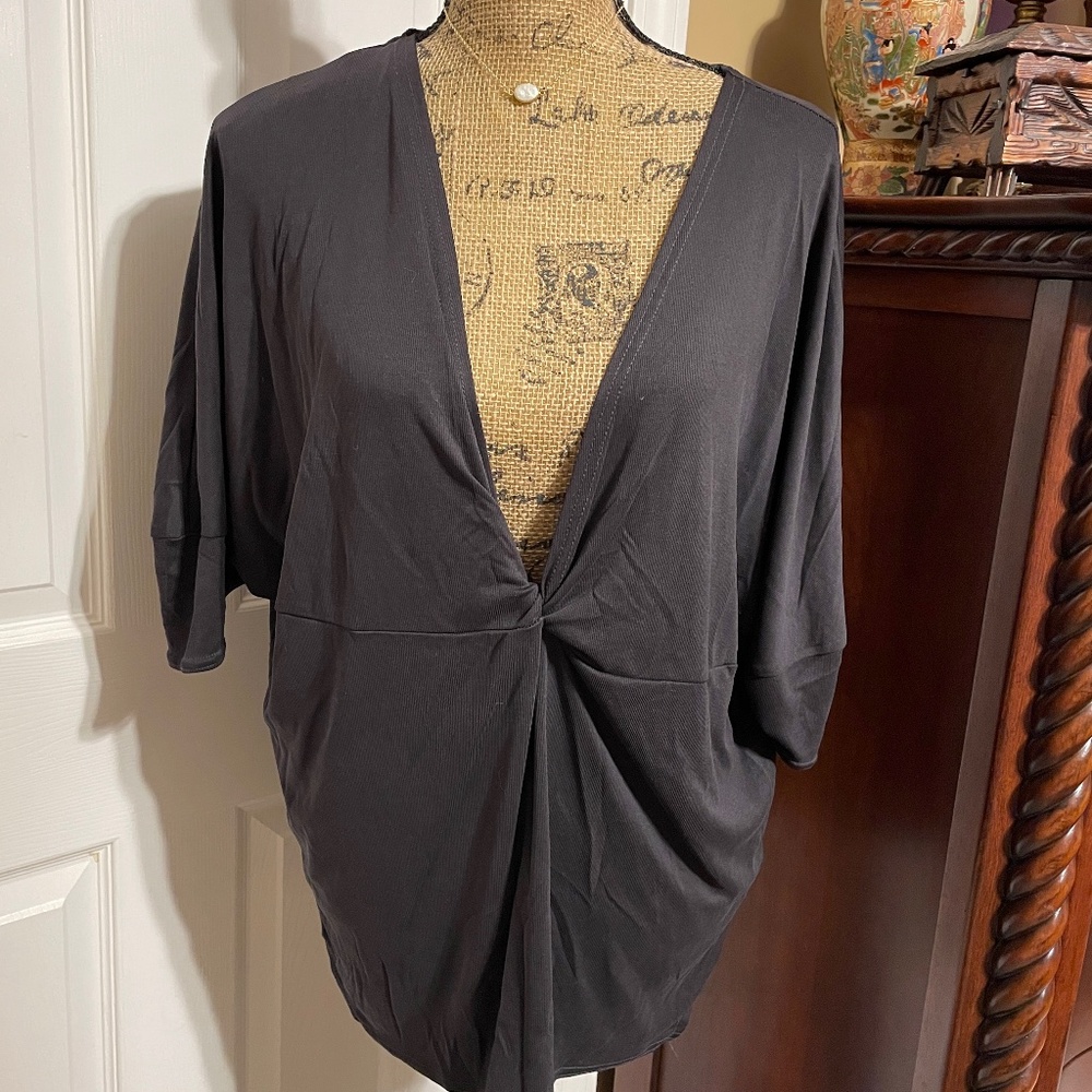 Anthropologie Silence + Noise Oversized Knot Front Top - Picture 1 of 5